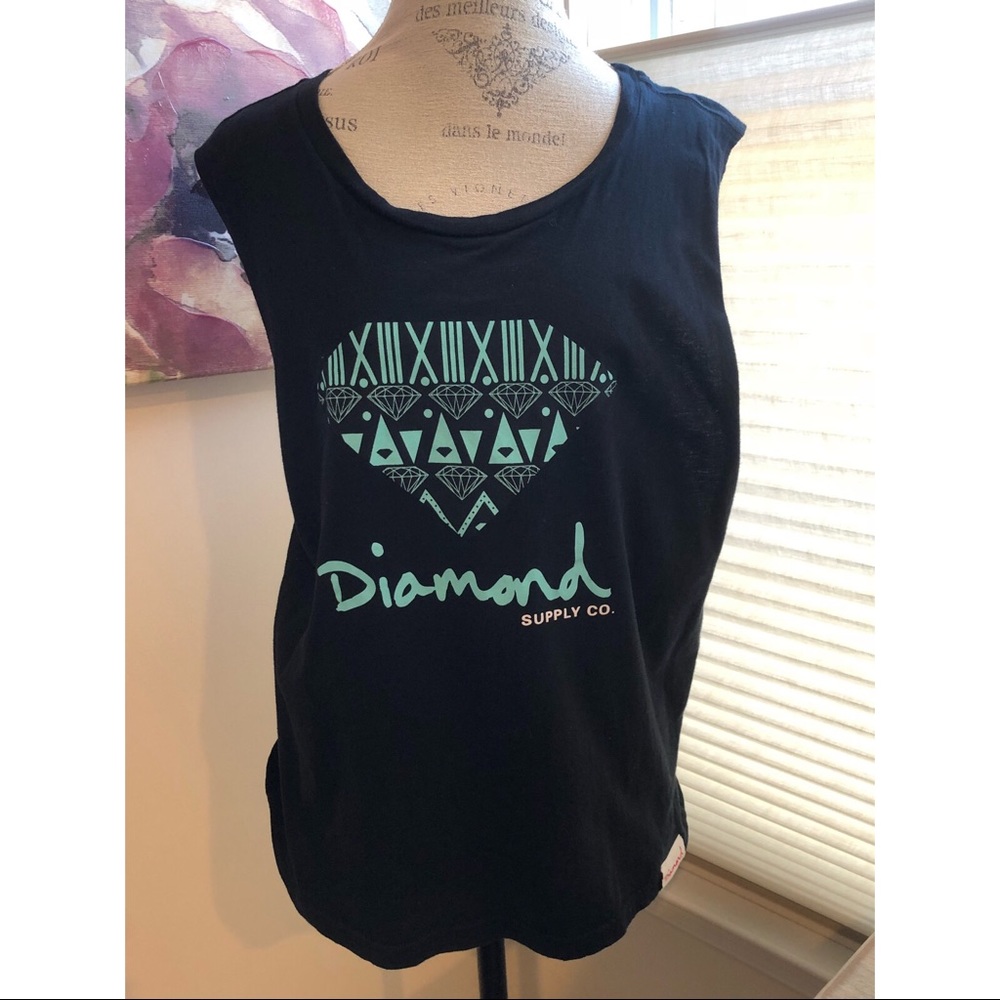 Pacsun Muscle Diamond Sup Tank